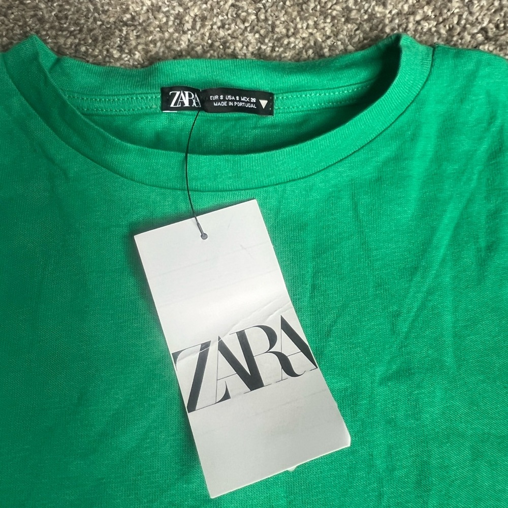 Zara Green Dress